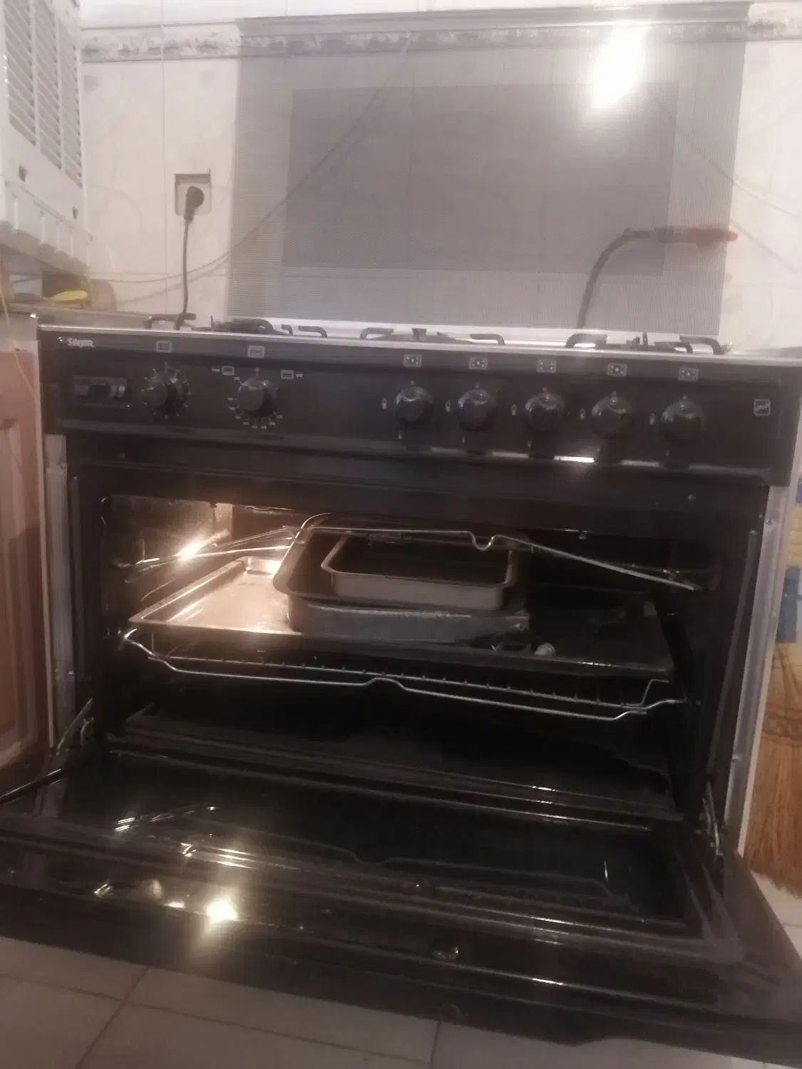 اجاق گاز فردار 5شعله سینجر|اجاق گاز و لوازم برقی پختوپز|فسا, |دیوار