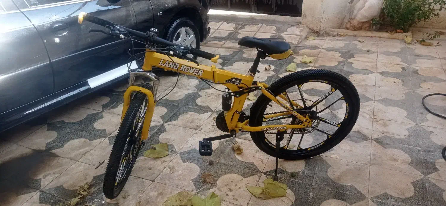 دوچرخه لندرور تاشو فوق العاده کم کار|دوچرخه، اسکیت، اسکوتر|ارسنجان, |دیوار