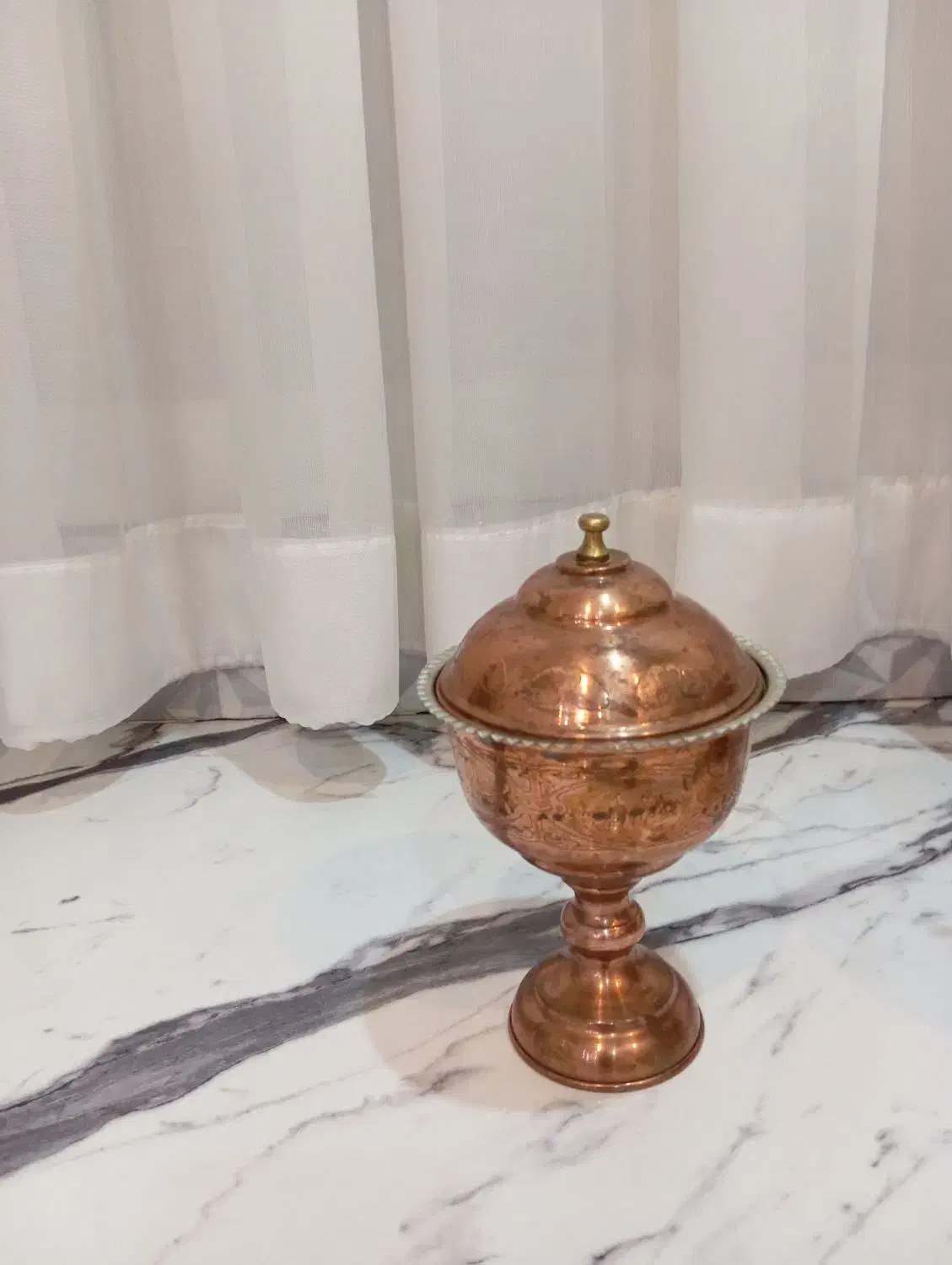 ظرف مسی|ظروف سرو و پذیرایی|تهران, پرستار|دیوار