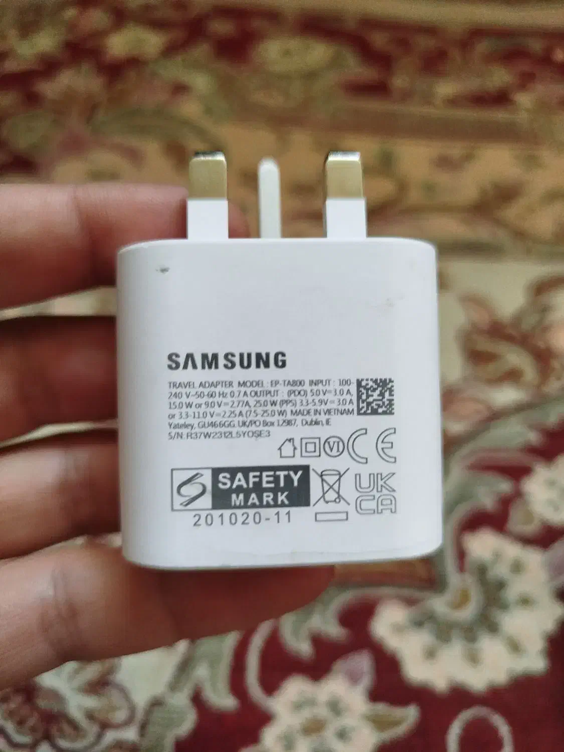 شارژر سامسونگ اصل ویتنام|لوازم جانبی موبایل و تبلت|مشگین شهر, |دیوار