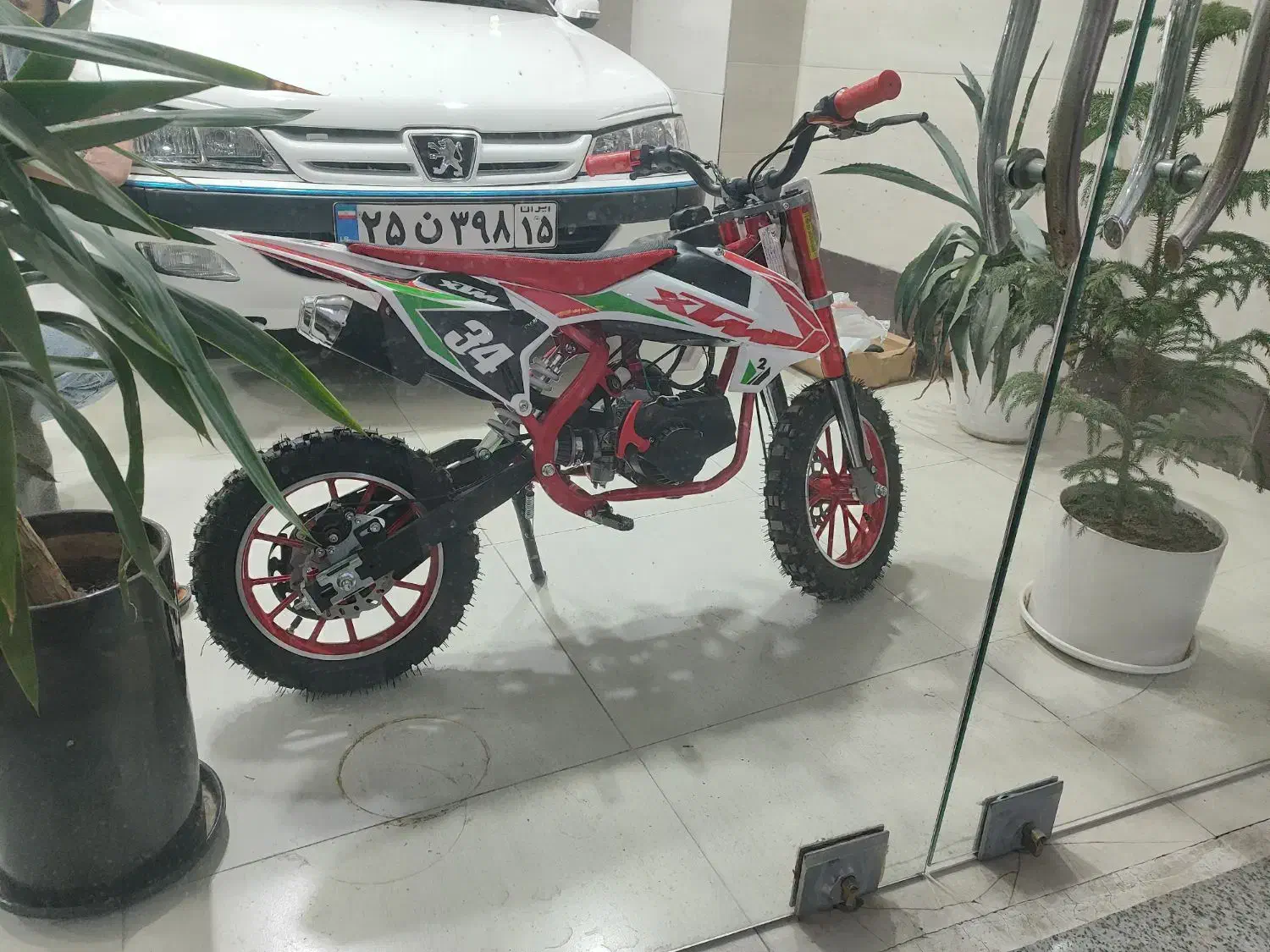 مینی کراس 50 سی سی|موتورسیکلت|جم, |دیوار