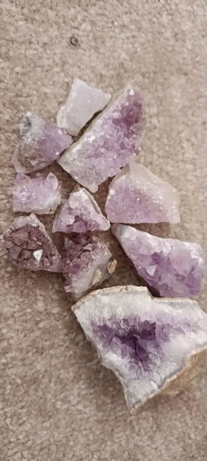 سنگ امیتیست بنفش|جواهرات|رفسنجان, |دیوار