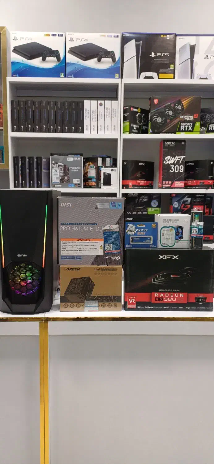 سیستم کیس گیمینگ نسل ۱۲ گرافیک 8 + ssd|رایانه رومیزی|مشهد, حجت|دیوار