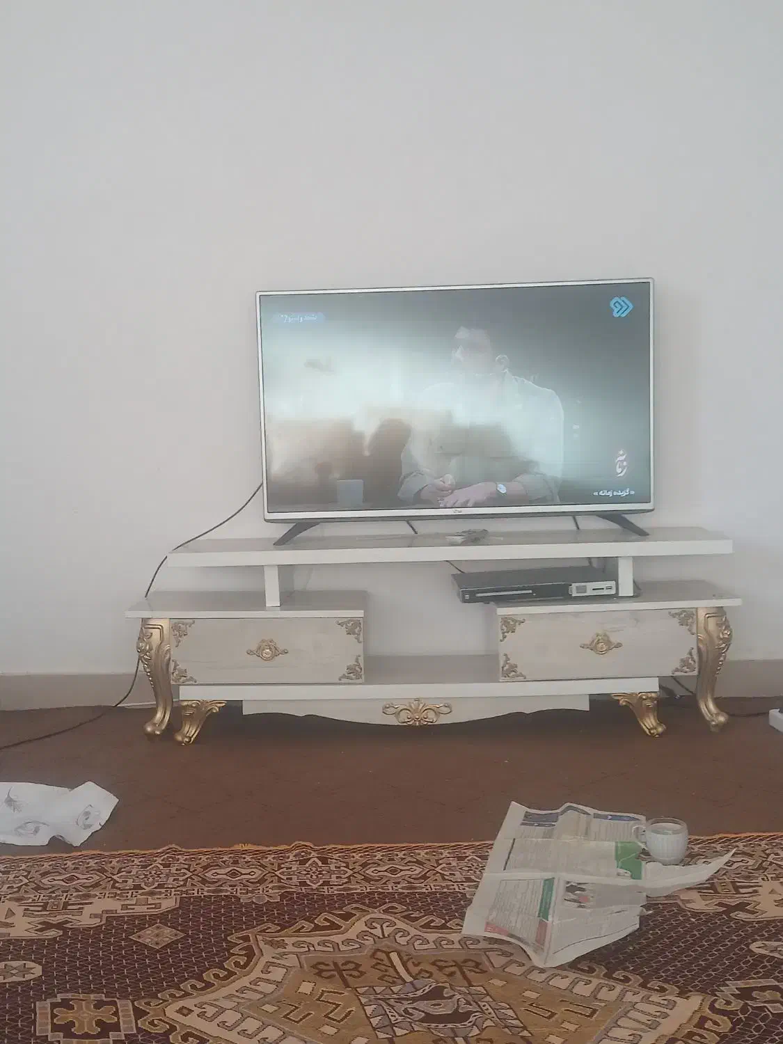 میزتلوزیون بوفه اینه شمعدان فلش خور|بوفه، ویترین، کنسول|کبودرآهنگ, |دیوار