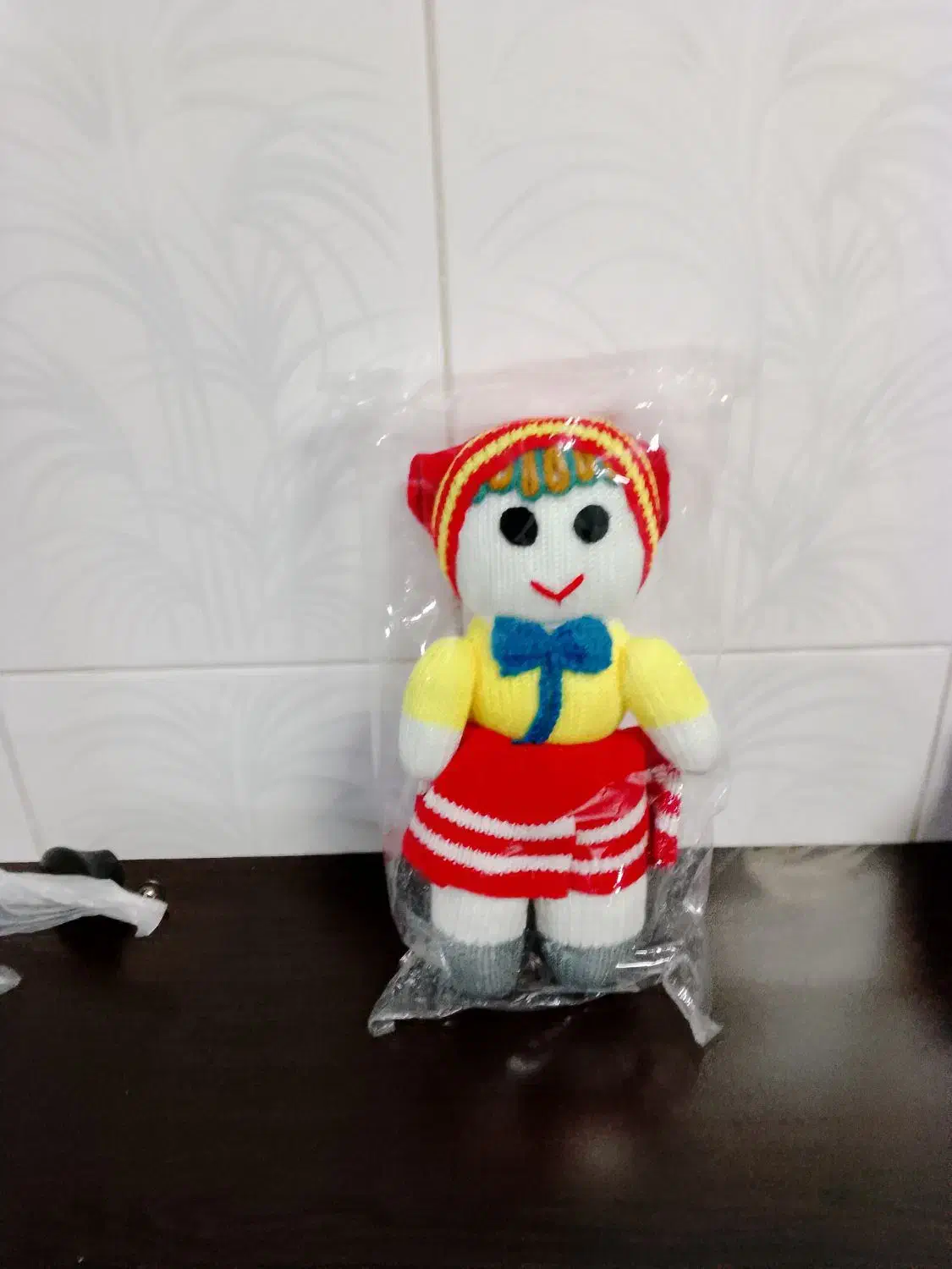 عروسک کاموایی ودستگیره اشپزخانه|اسباببازی|قروه, |دیوار