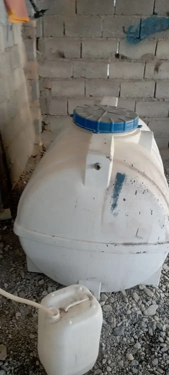 تانکر پلاستیکی ضدجلبک تعمیرشده 100لتری|مصالح و تجهیزات ساختمان|دامن, |دیوار