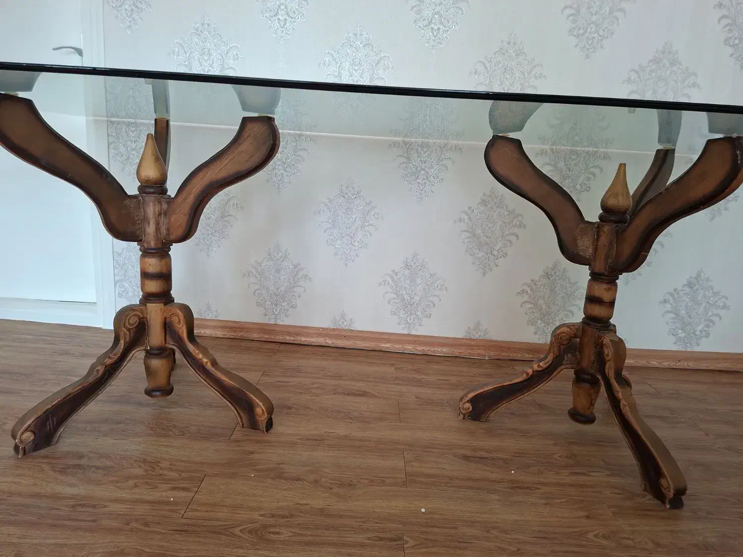 میز غذا خوری ومبل|میز و صندلی غذاخوری|خوی, |دیوار