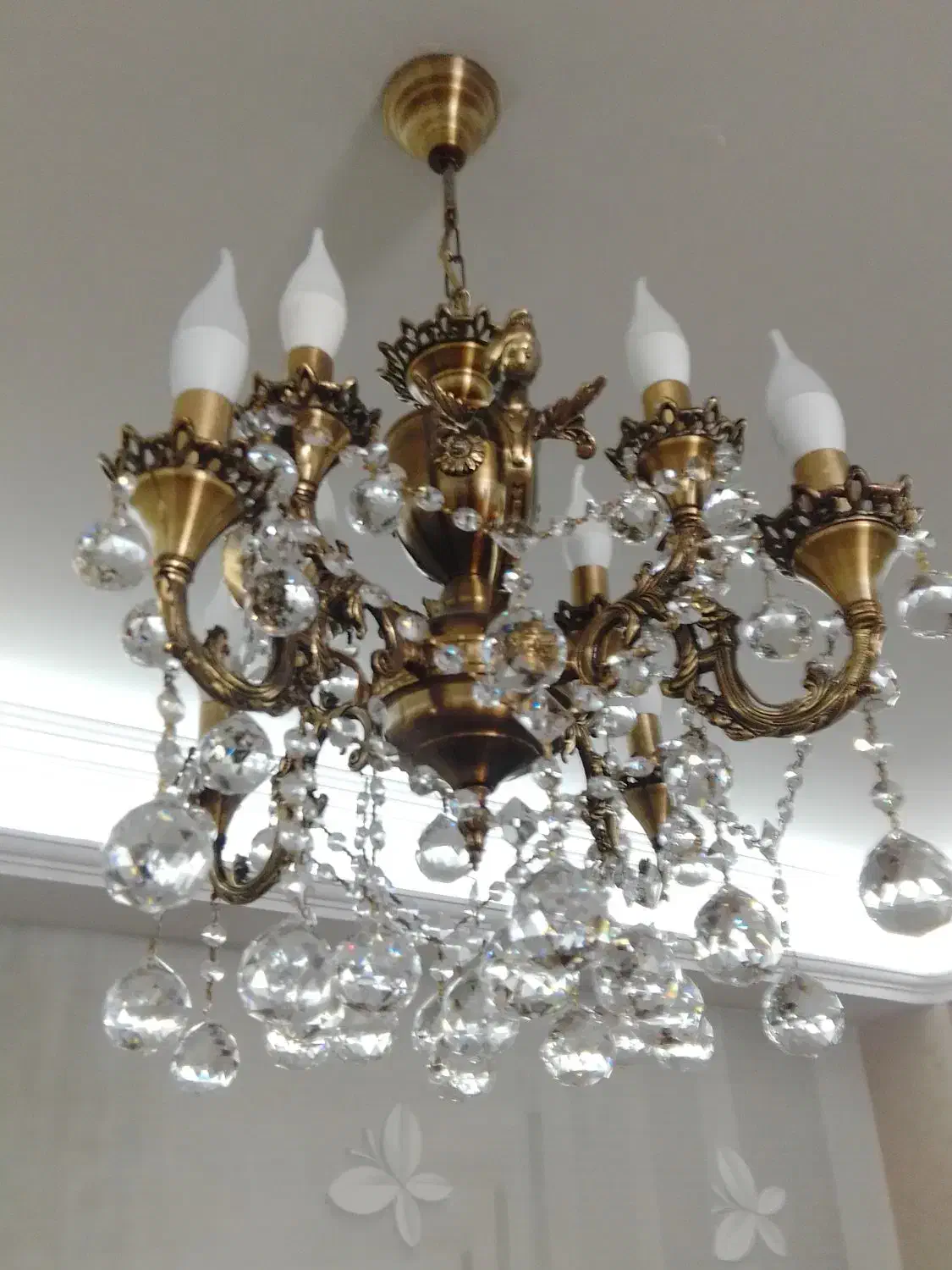 دو عدد لوستر|لوستر و چراغ آویز|تبریز, |دیوار