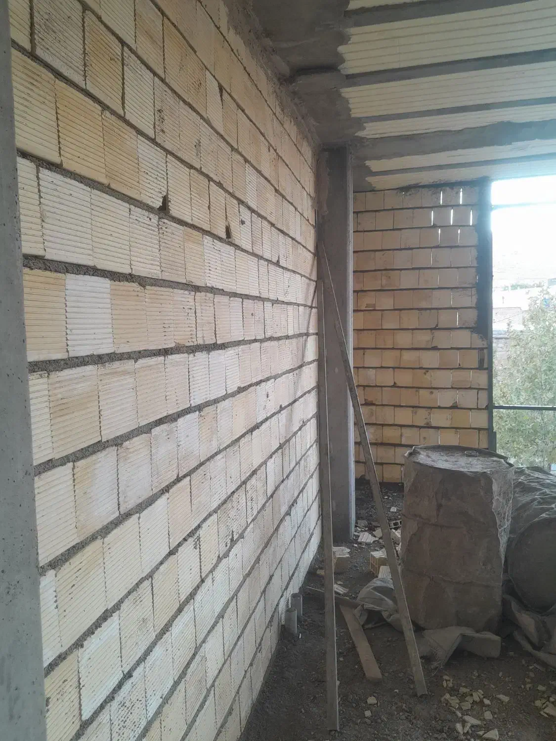 دیوارکشی سفال،آجر،بلوک شیب گیری پشت بام ،پلاستر،|خدمات پیشه و مهارت|لردگان, |دیوار