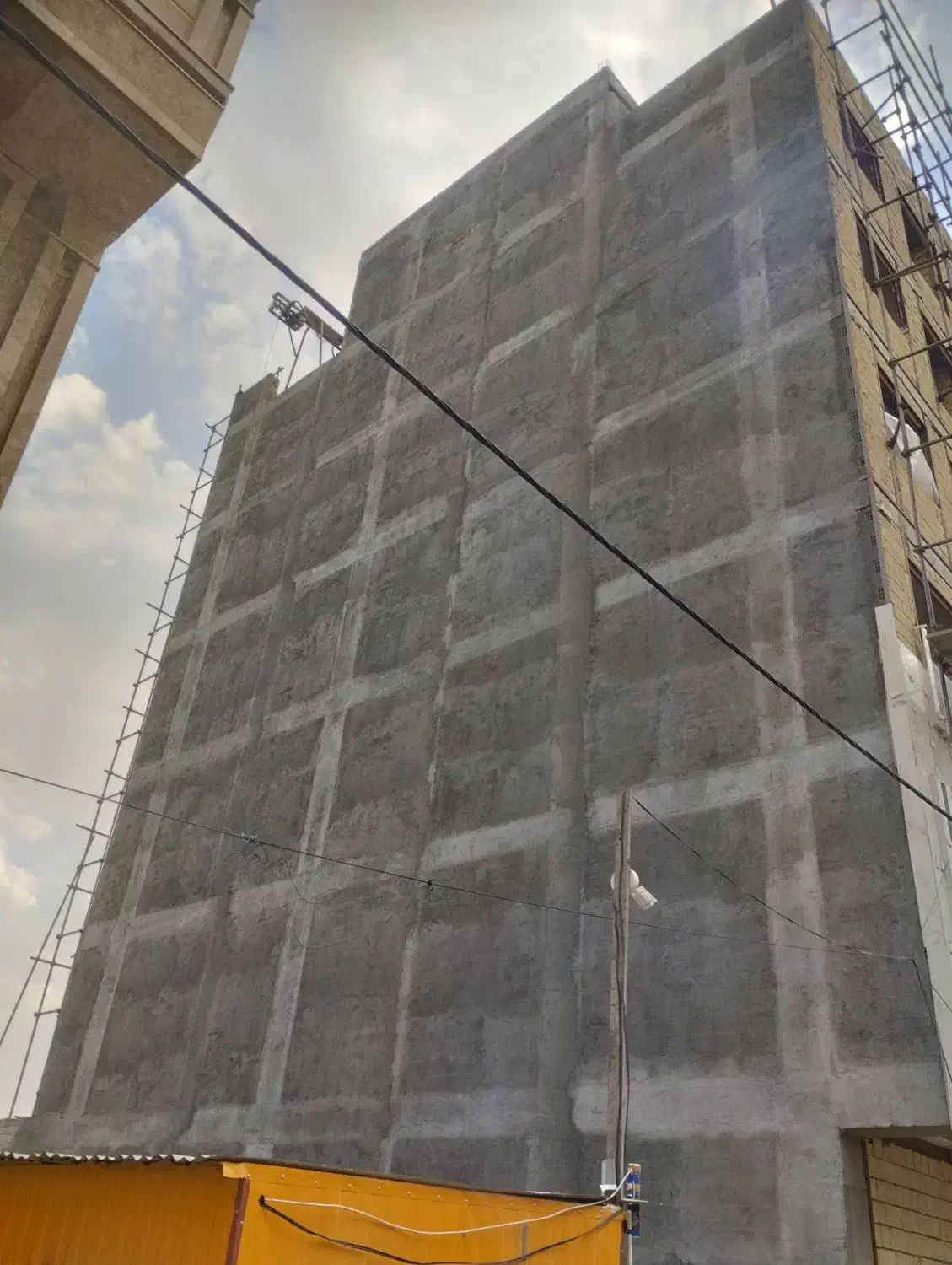 سیمانکاری  با دستگاه شات کریت  همراه با کلایمر|خدمات پیشه و مهارت|کرمانشاه, |دیوار