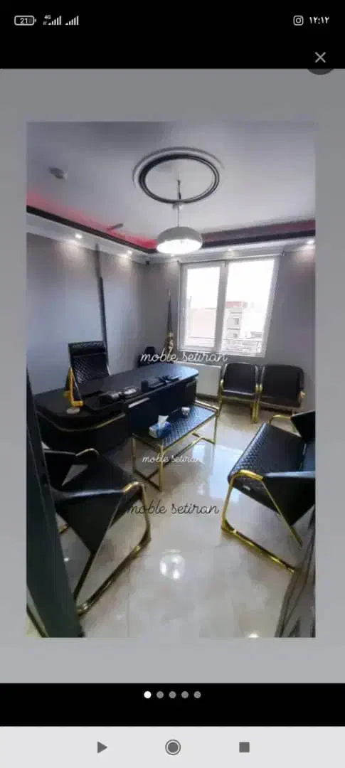 مبلمان اداری ستیران چرم صندلی|دفتر کار|ملارد, |دیوار