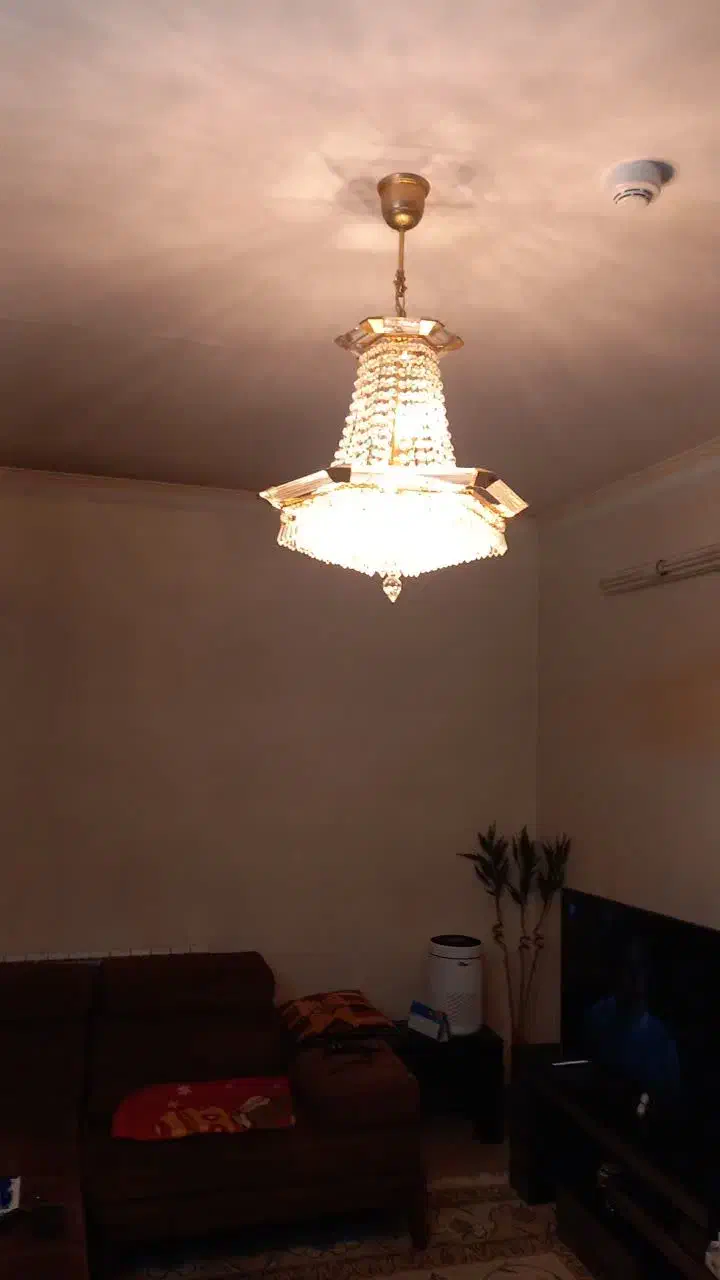 لوستر کریستال|لوستر و چراغ آویز|اصفهان, ملاصدرا|دیوار