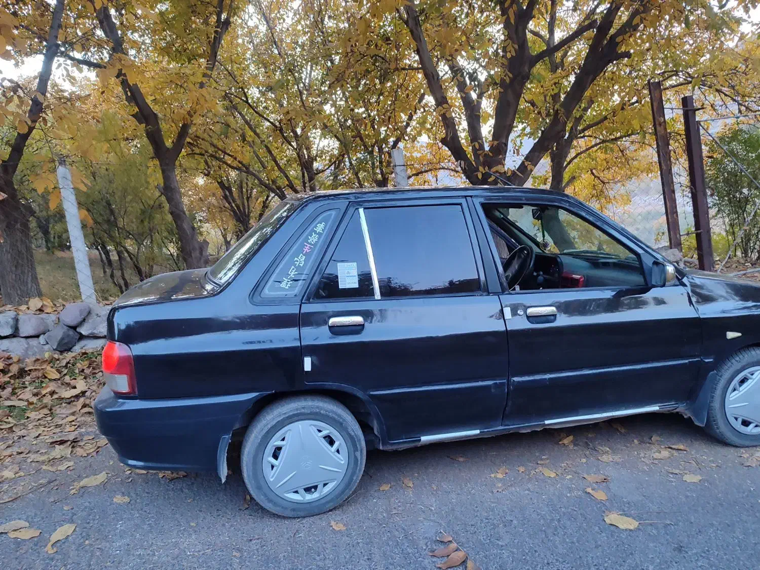 پراید سیاه پر کلاغی|خودرو سواری و وانت|مراغه, |دیوار