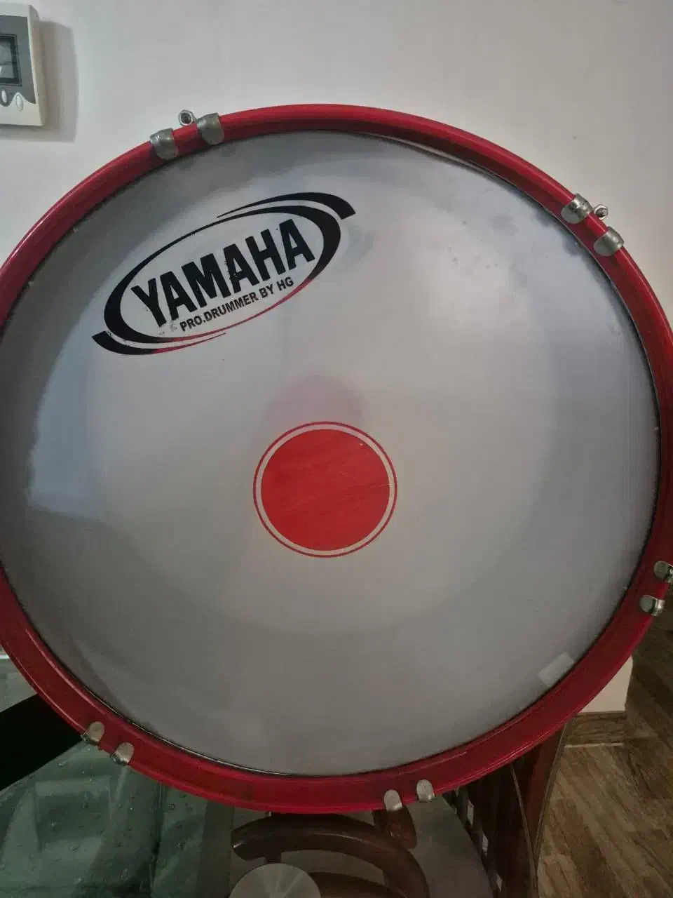 طبل مدل یاماها سالم با دستگیره|درام و پرکاشن|رشت, لاکان|دیوار