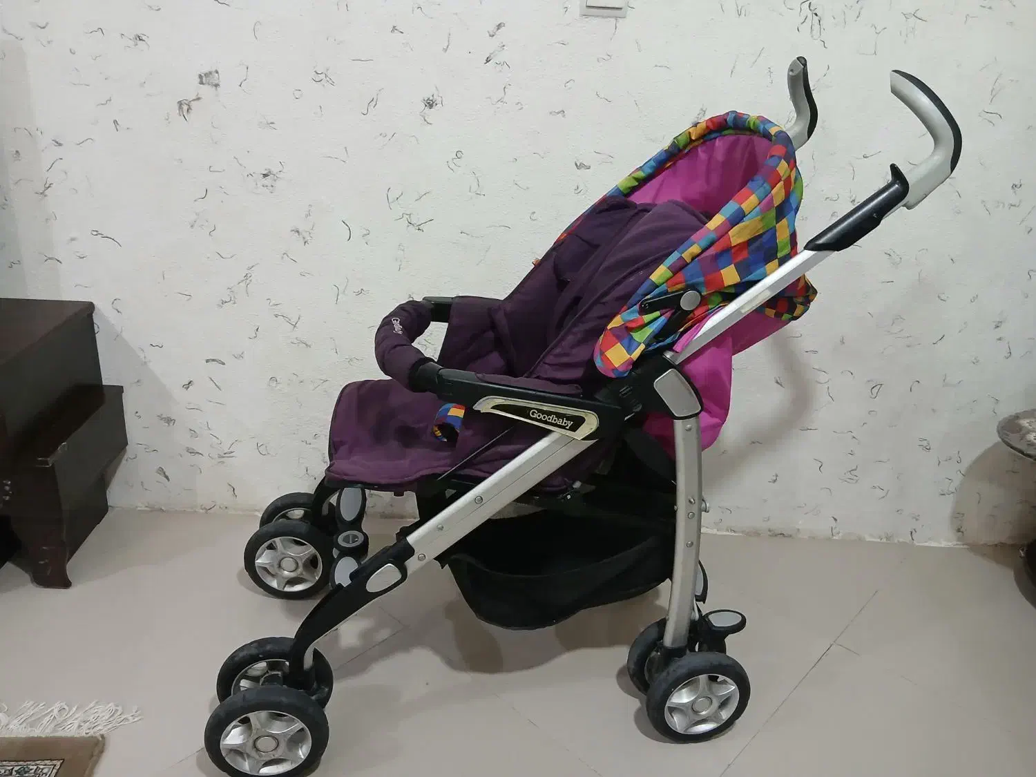 کالسکه دسته عصایی مارک گود بیبی خارجی|کالسکه و لوازم جانبی|کنارک, |دیوار