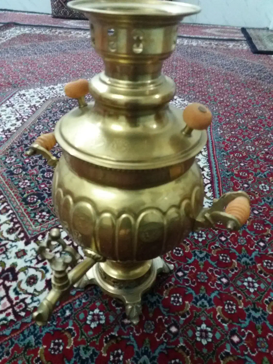 سماور ذغالی ۳لیتری|سماور، چایساز، قهوهساز|زنجان, |دیوار