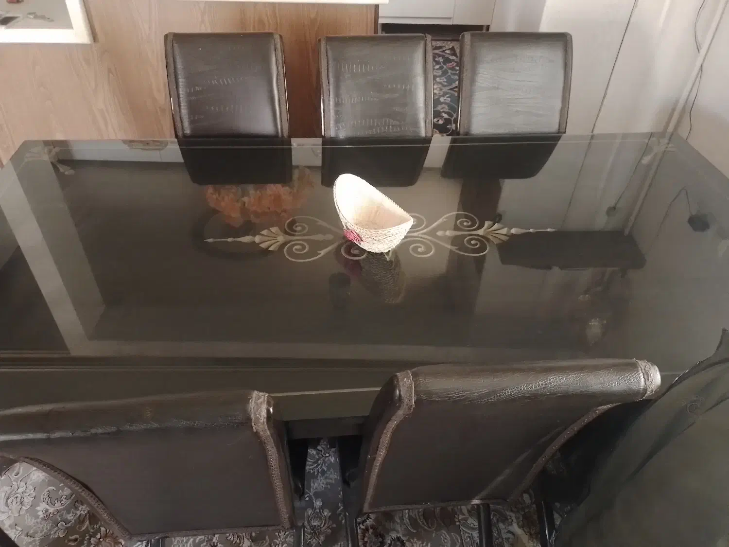 میز ناهار خوری ۸ نفره|میز و صندلی غذاخوری|فیروزکوه, |دیوار