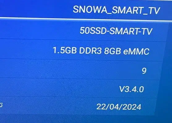 تلویزیون 50اسنوا هوشمند 4k پشت ویترینی|تلویزیون و پروژکتور|ابهر, |دیوار