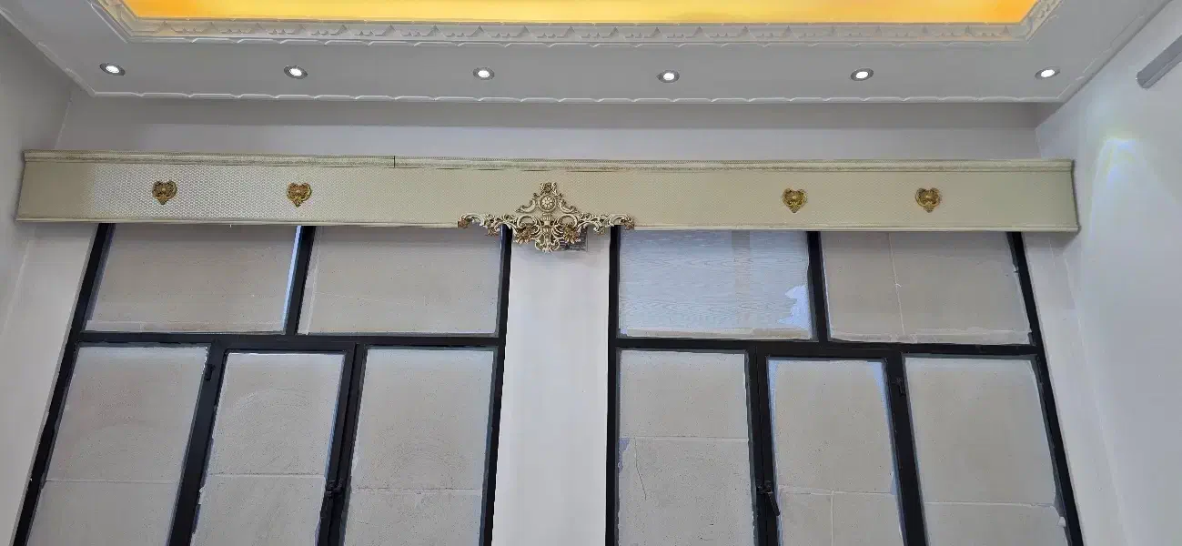 کتیبه پرده|پرده، رانر، رومیزی|قم, شاه ابراهیم|دیوار