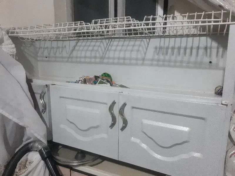 کابینت دودر زیر سینی و ابچکان ۳ در|آب‌چکان و نظم‌دهنده ظروف|اسلام‌‌آباد غرب, |دیوار