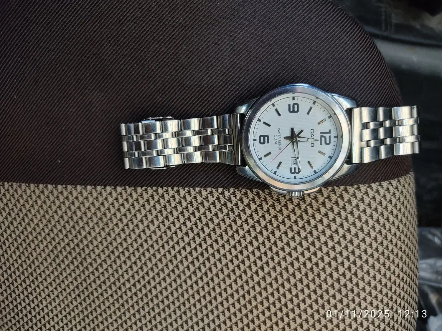 ساعت مچی عقربه ای کاسیو اصل ضدآب ،ماه شمار|ساعت|رفسنجان, |دیوار