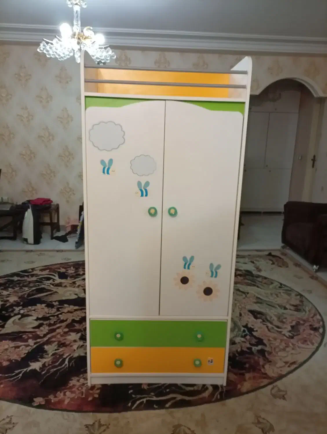 کمد کودک|تخت و سرویس خواب|گرگان, |دیوار