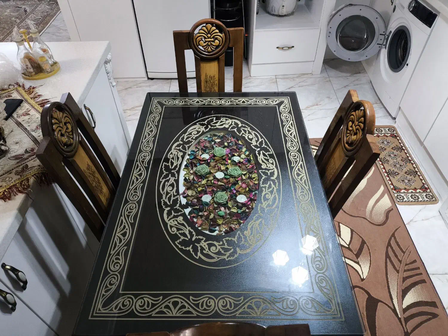 میز غذاخوری|میز و صندلی غذاخوری|قدس, شهرقدس|دیوار