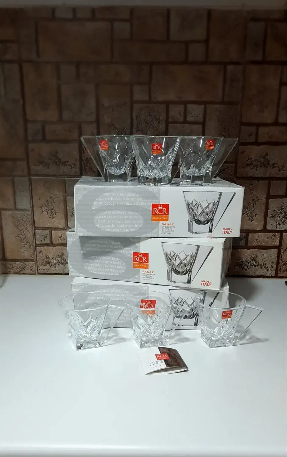 استکان یا فنجان چایخوری ایتالیایی استفاده نشده|ظروف سرو و پذیرایی|قم, مجیدیه|دیوار