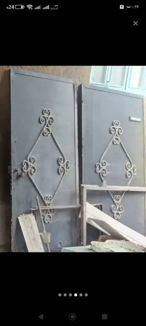 درب آهنی|مصالح و تجهیزات ساختمان|فومن, |دیوار