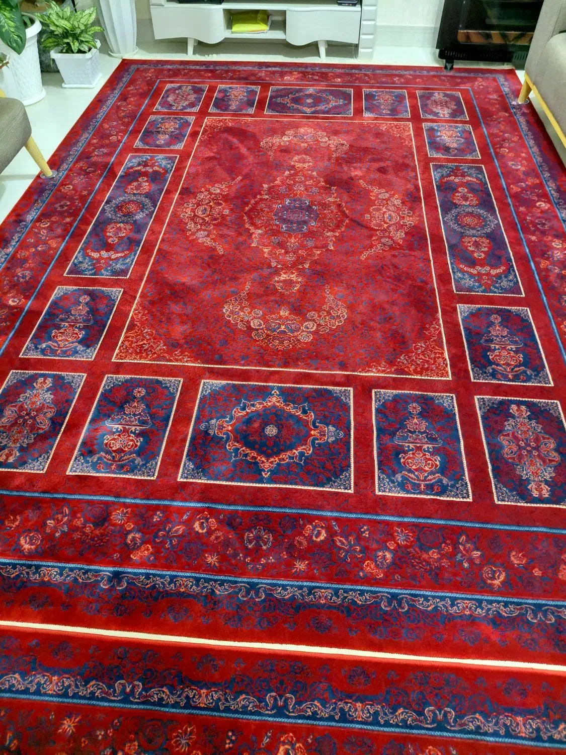 2 عدد فرش 1200|فرش|مهاباد (آذربایجان غربی), |دیوار