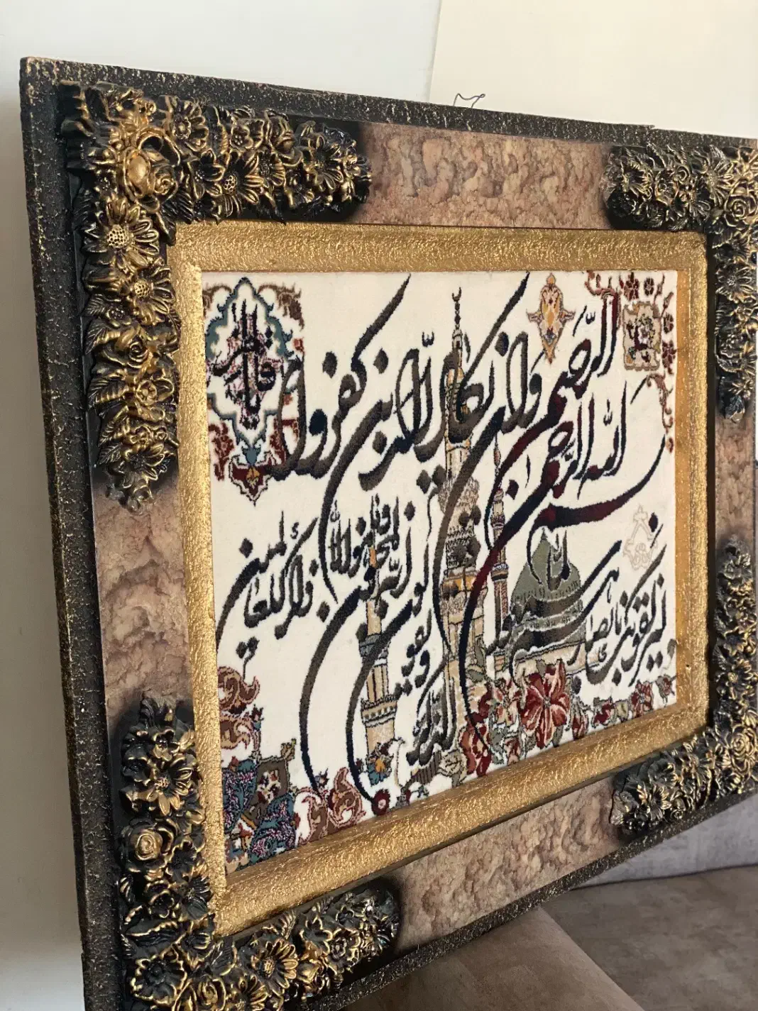 دو عدد تابلو فرش|تابلو فرش|سنندج, |دیوار