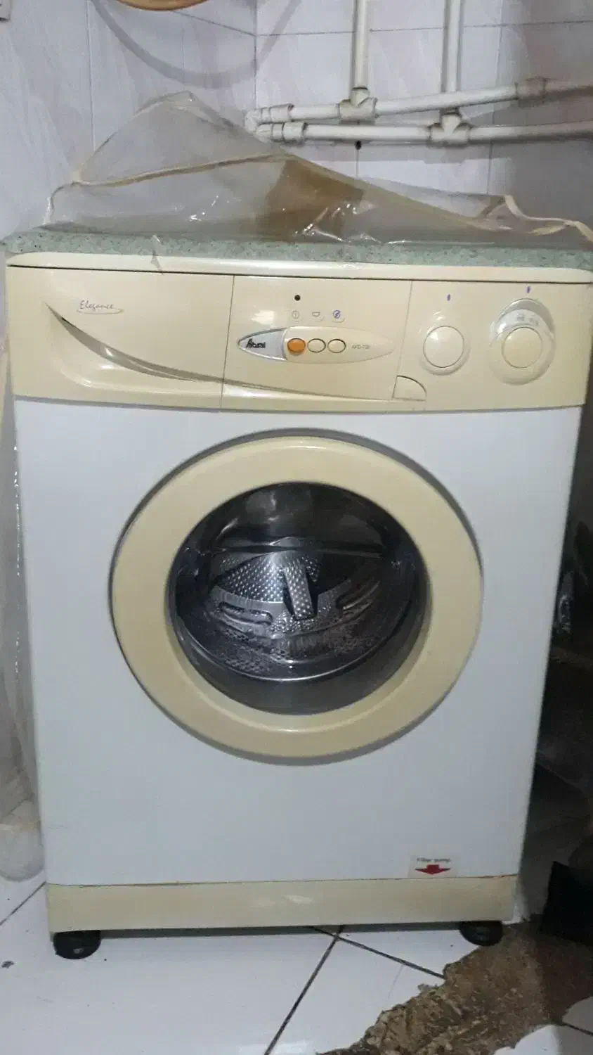 لباسشویی تمام اتوماتیک|ماشین لباسشویی و خشک‌کن لباس|الیگودرز, |دیوار