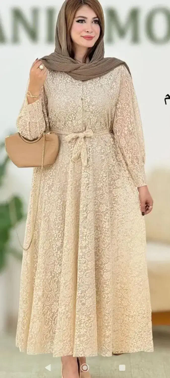 پیراهن گیپور یلدایی|لباس|ابهر, |دیوار