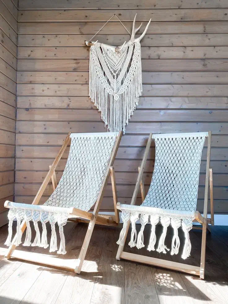 صندلی ریلکسی مکرومه|صندلی و نیمکت|تبریز, |دیوار