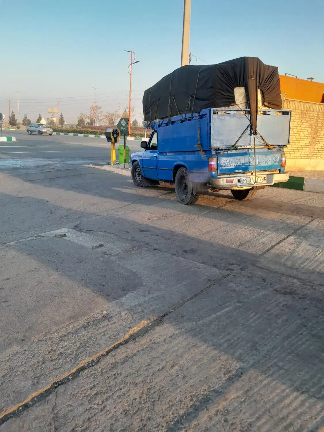 وانت تلفنی حمل بار کف صاف پتو دار|خدمات حمل و نقل|تبریز, |دیوار