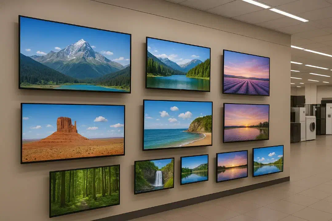 تلویزیون Qled آیوا،سونیا جی وی سی اقساط بازنشستگان|تلویزیون و پروژکتور|اراک, |دیوار