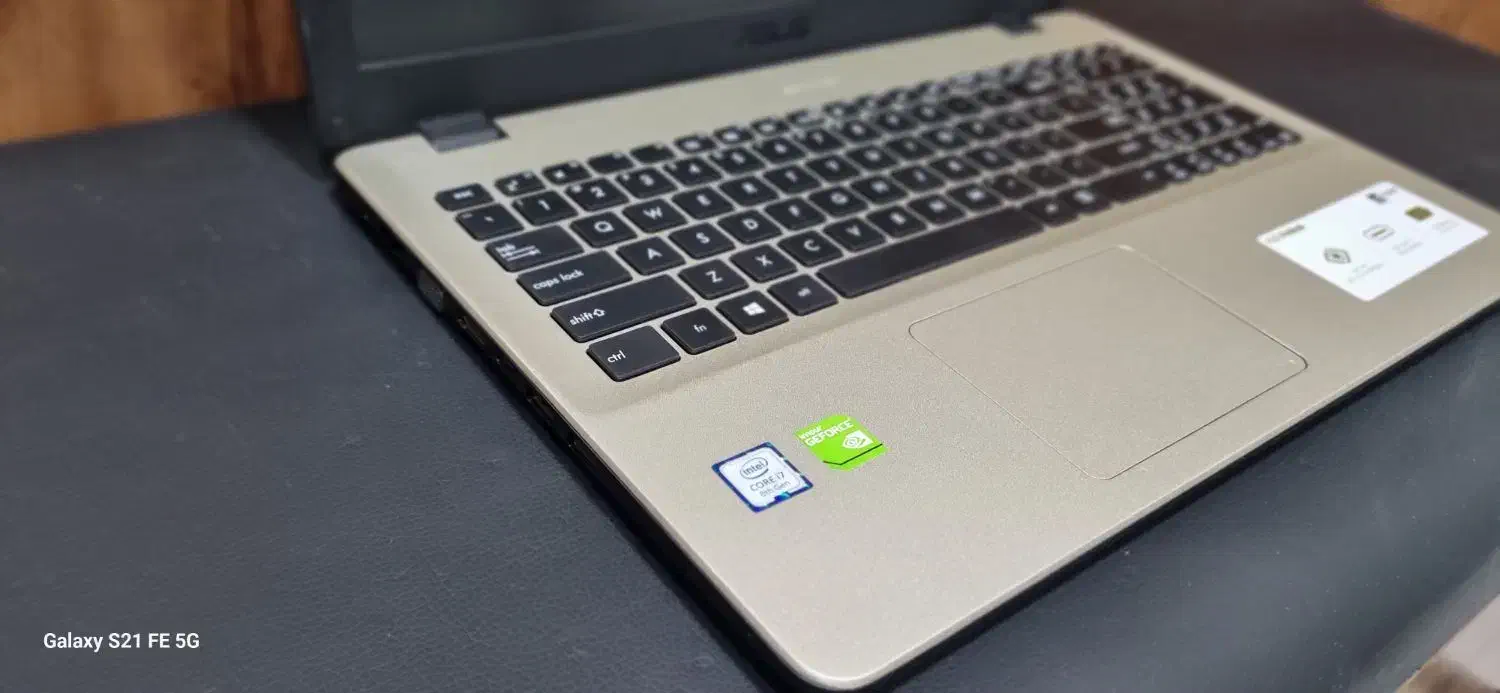 asus طلایی و سورمه گرافیک ۴|رایانه همراه|دزفول, |دیوار