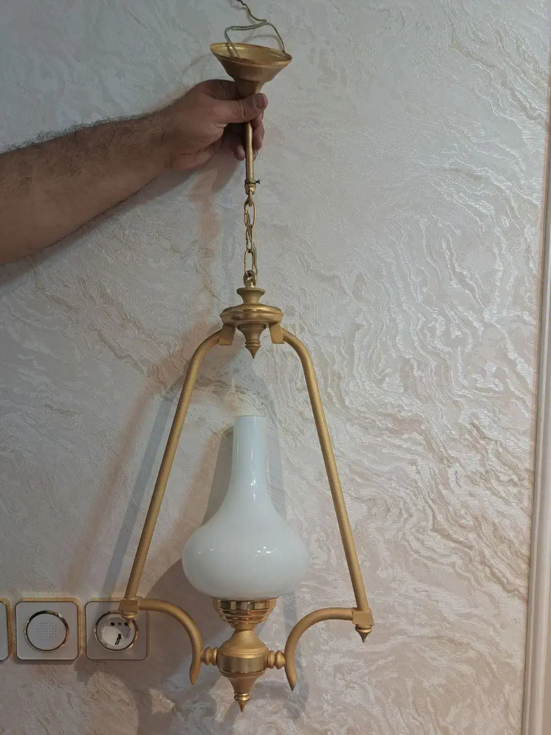 لوستر آشپزخانه یا حال خصوصی|لوستر و چراغ آویز|اردبیل, |دیوار