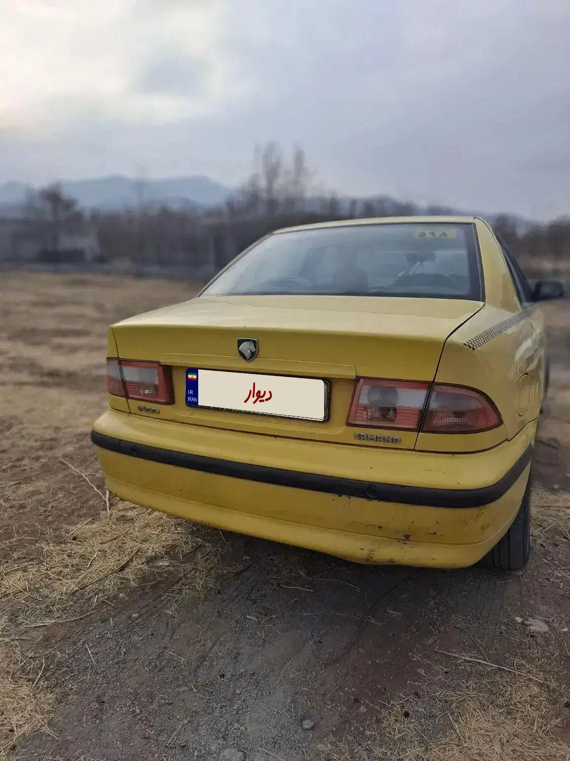 سمند تاکسیef7 مدل ۹۶ دوگانه سوز شرکتی|خودرو سواری و وانت|اراک, |دیوار