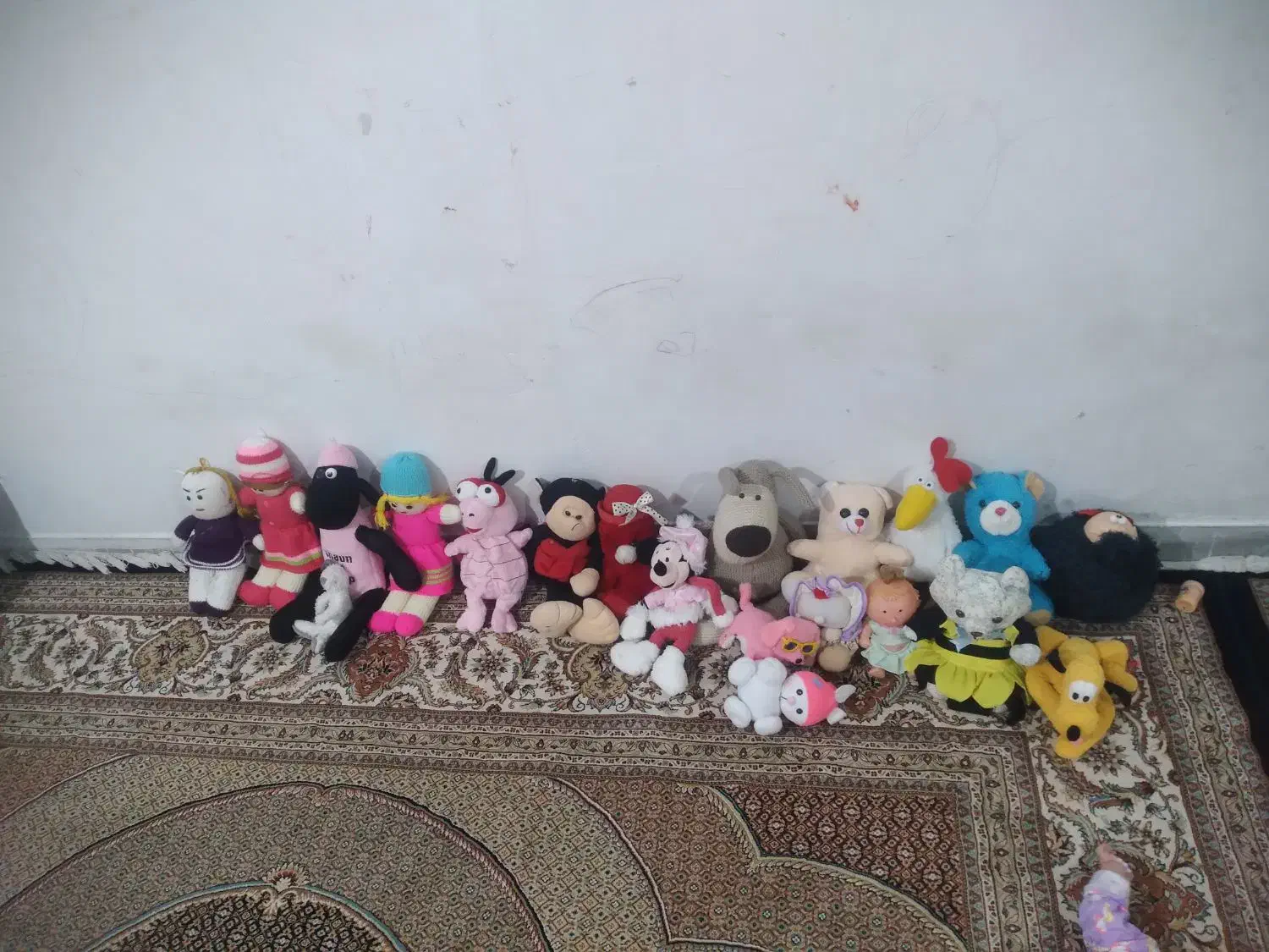 عروسک های خوشگل|اسباب‌بازی بچه|یاسوج, |دیوار