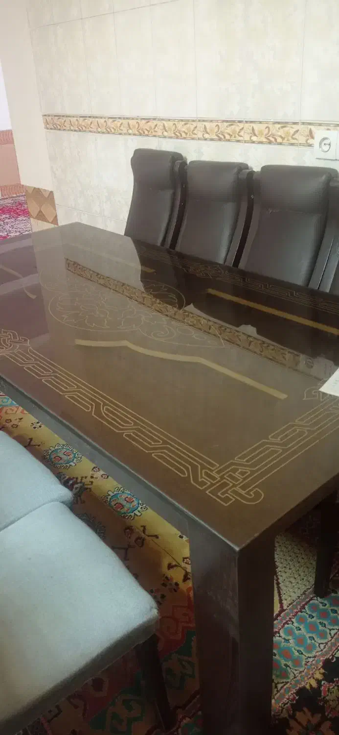 میز نهارخوری|میز و صندلی غذاخوری|زاهدان, |دیوار