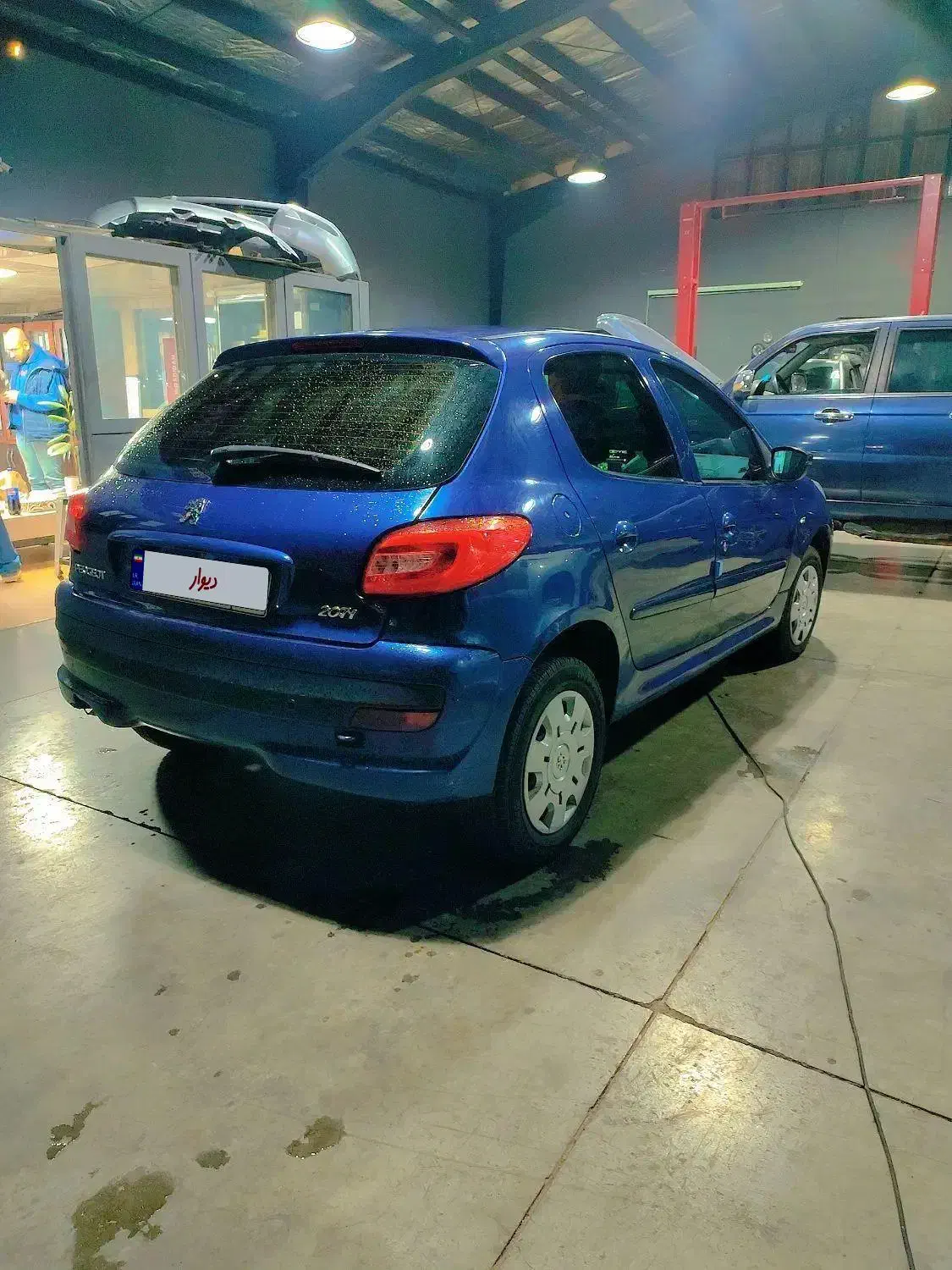 207 مدل 99 فول بی رنگ|خودرو سواری و وانت|تهران, مینی‌سیتی (شهرک نفت)|دیوار