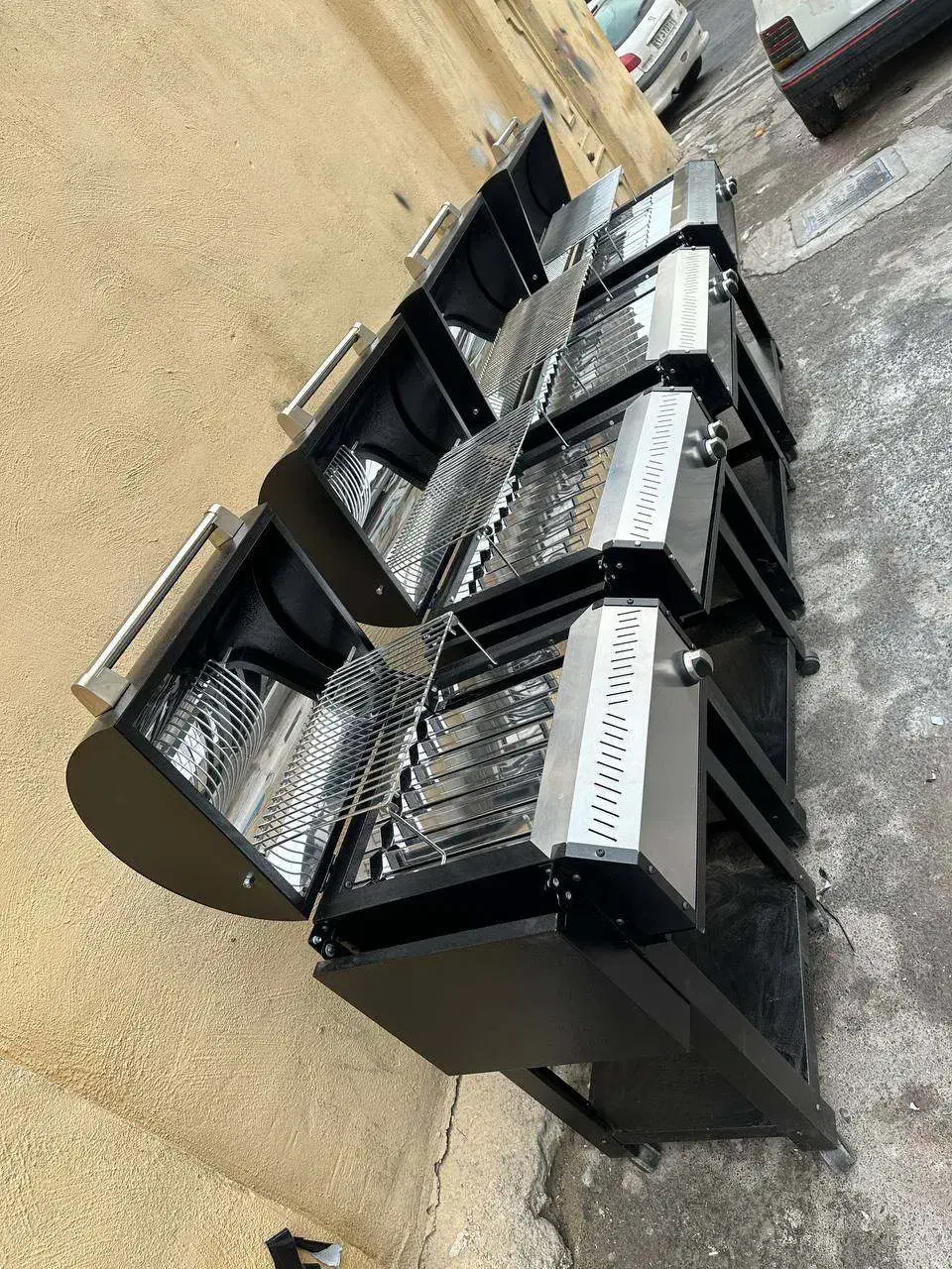 باربیکیو تمام کباب پز استیل گازی زغالی کبابپز|اجاق گاز و لوازم برقی پختوپز|تهران, شوش|دیوار