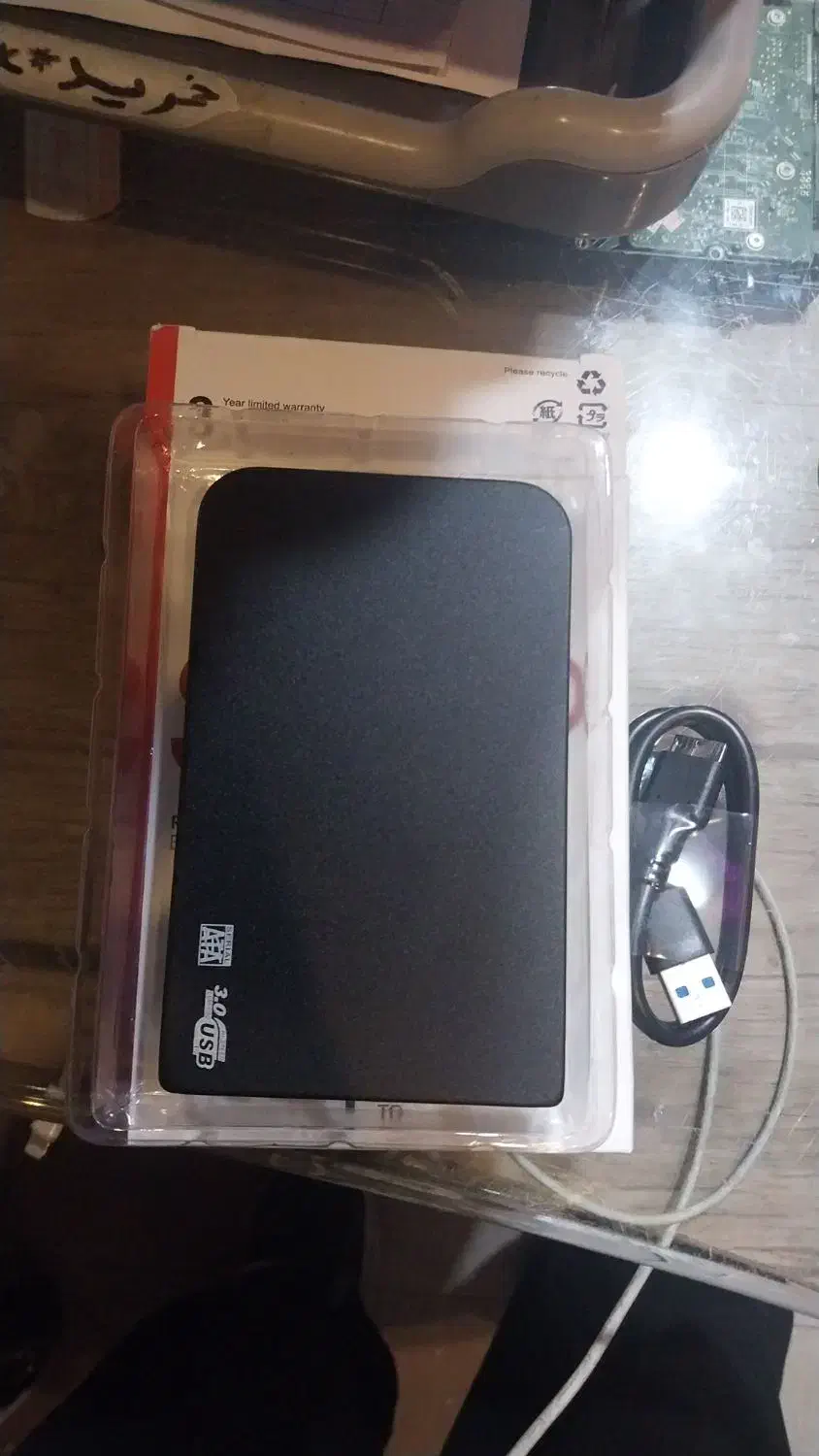 هارد یک ترابایت مدل BACKUP PLUS (Slim) 1TB|قطعات و لوازم جانبی رایانه|تهران, فلسطین (میدان انقلاب)|دیوار