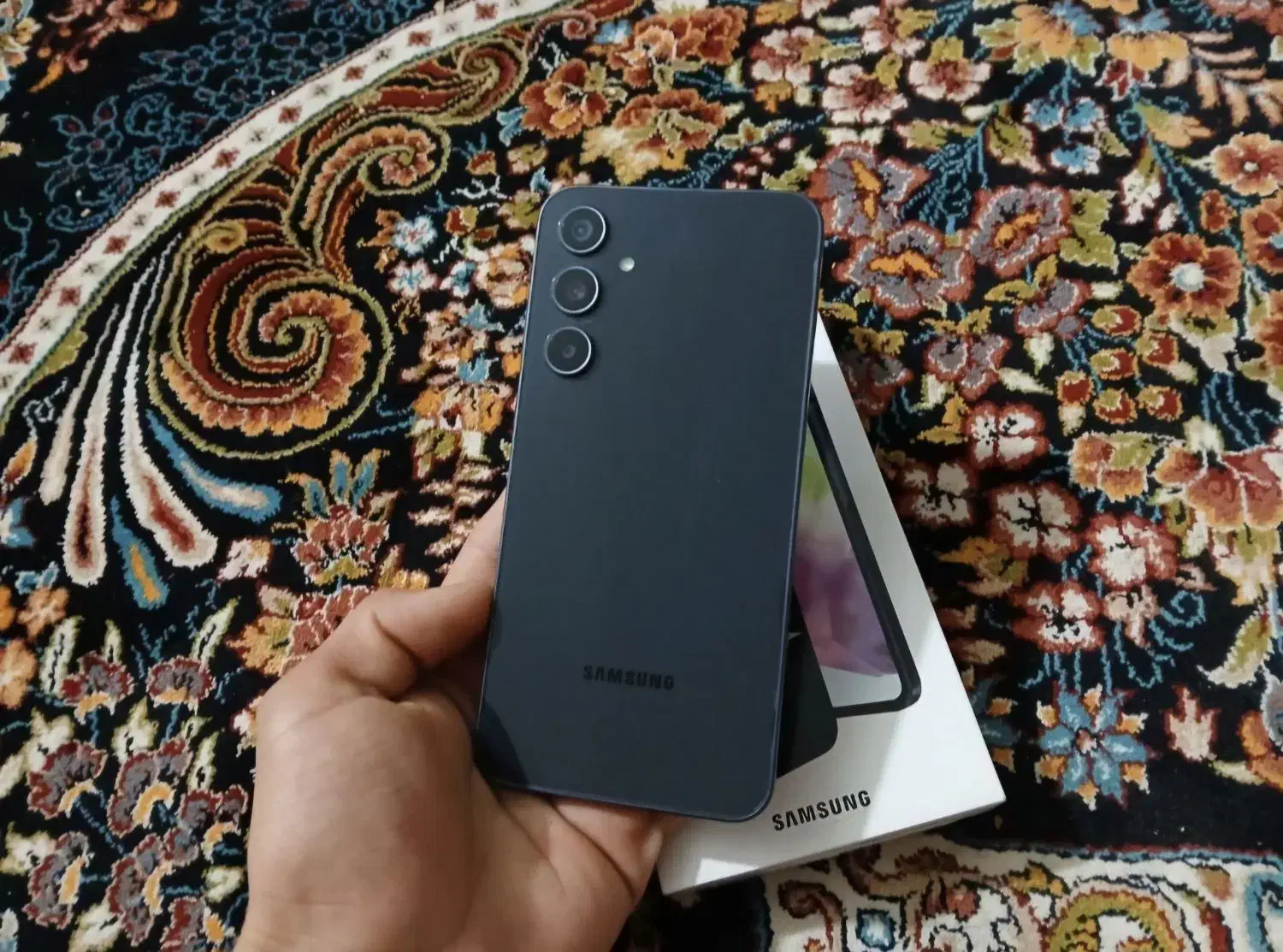 گوشی سامسونگA35 تمیزوسالم درحدنو|موبایل|شاهرود, |دیوار