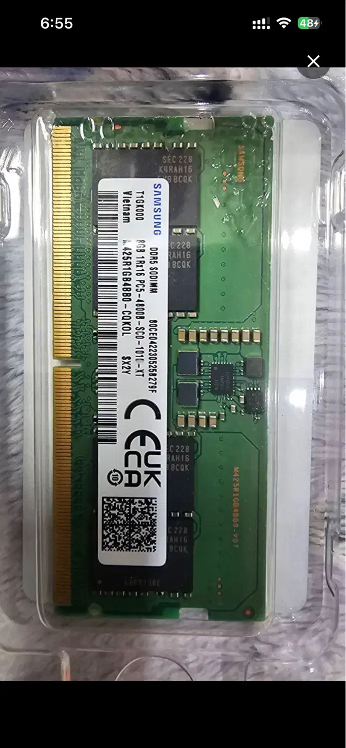 رم DDR5 لپتاپ|قطعات و لوازم جانبی رایانه|کرمان, |دیوار