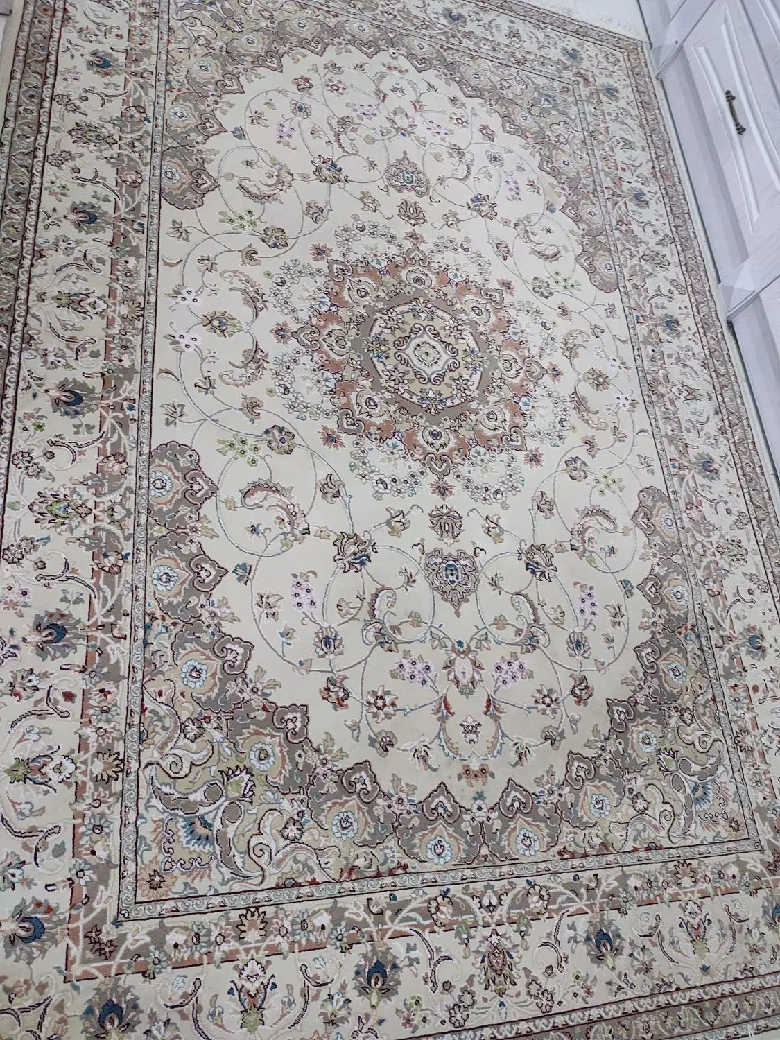 فرش 6متری کرم رنگ|فرش|تربت جام, فاز ۲ فرهنگیان|دیوار