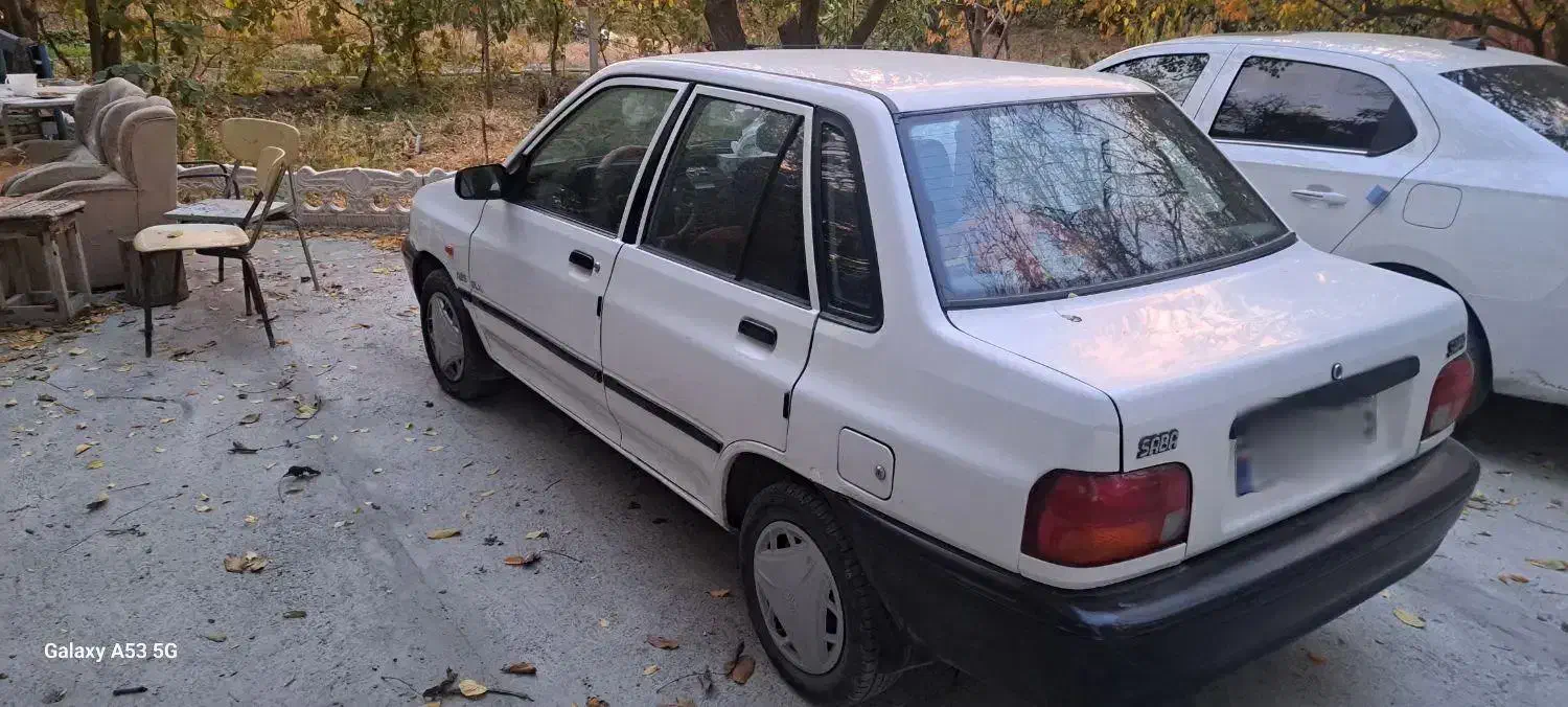 پراید 89بدون رنگ، جوش، ترک،استثنایی فرمان برقی|خودرو سواری و وانت|مراغه, |دیوار