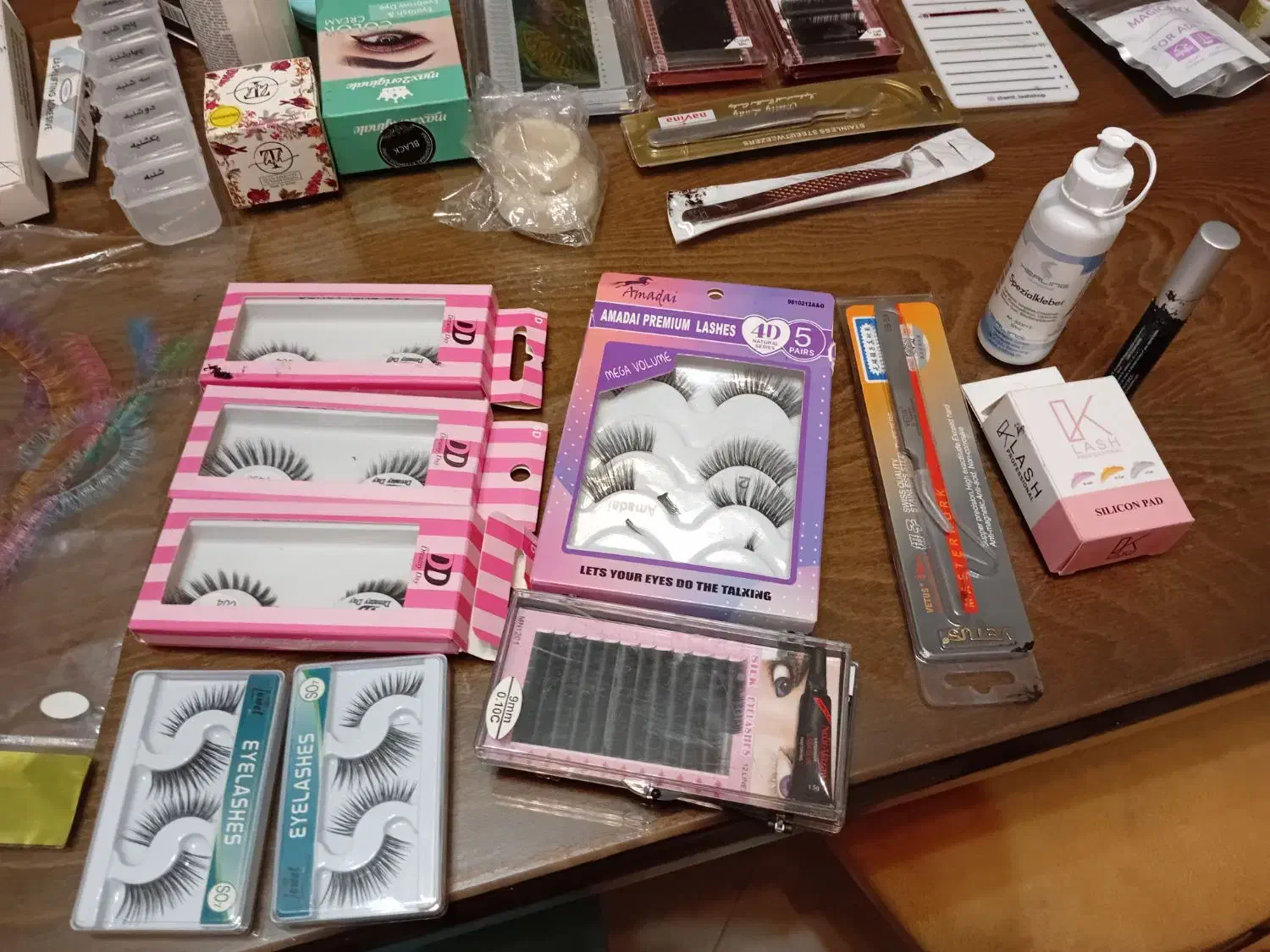 لوازم مژه|آرایشی، بهداشتی، درمانی|کیش, |دیوار