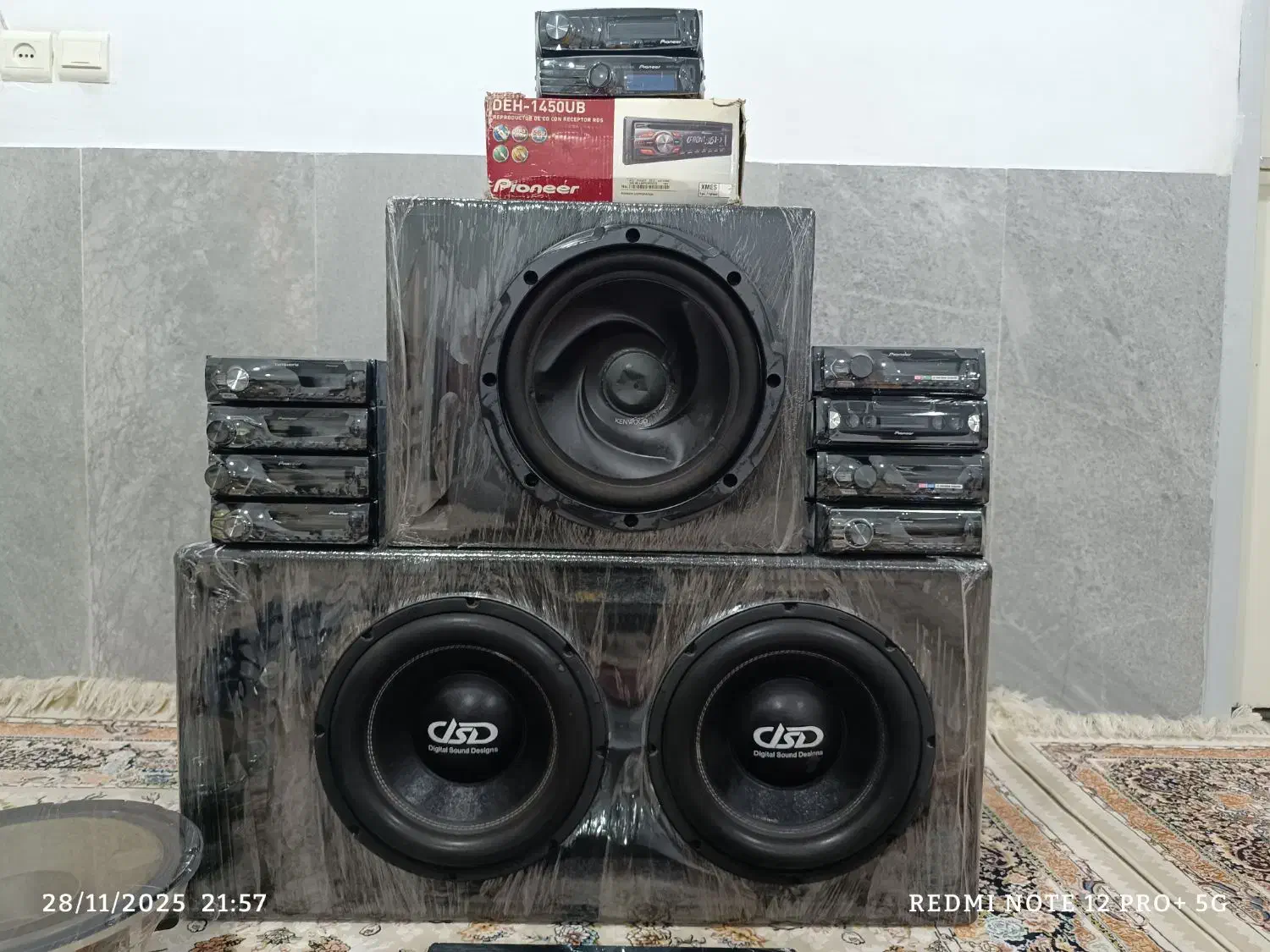 پخش و باند و ساب و آمپ استوک|قطعات یدکی و لوازم جانبی|سنندج, |دیوار